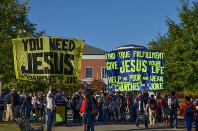 Christian protest
