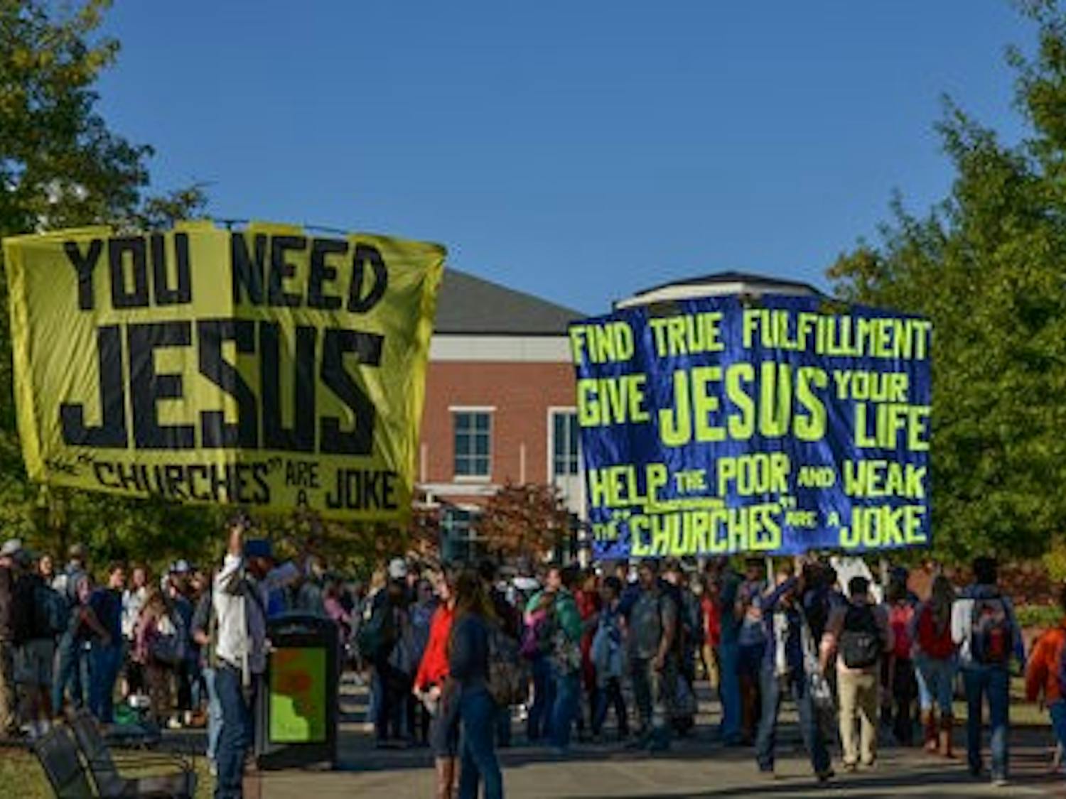 Christian protest