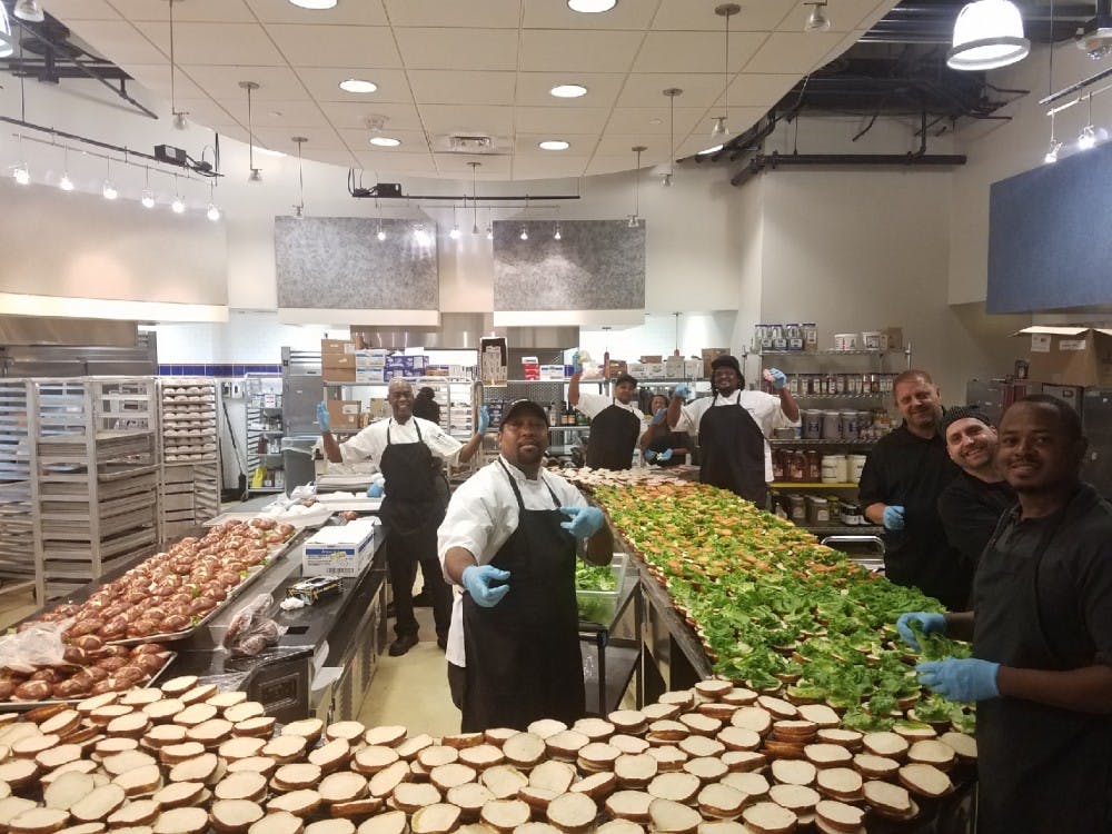 Tiger Dining prepared 4,500 for convocation.&nbsp;