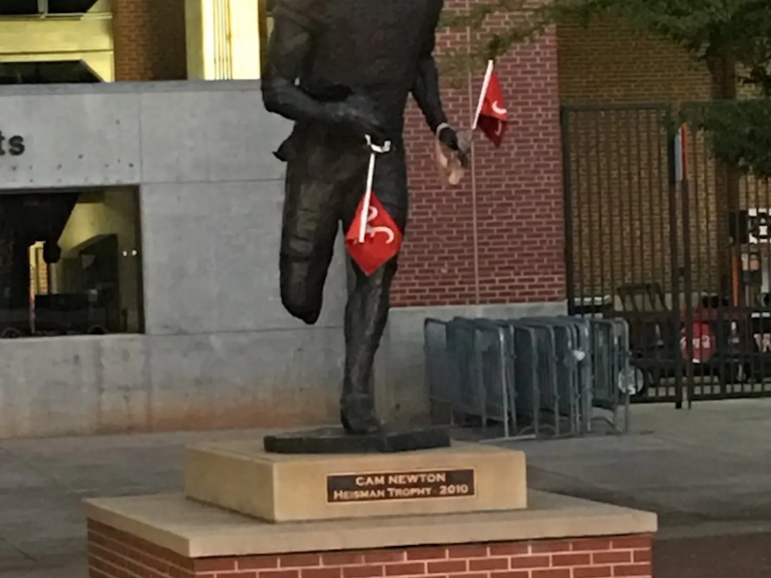 Cam Newton statue