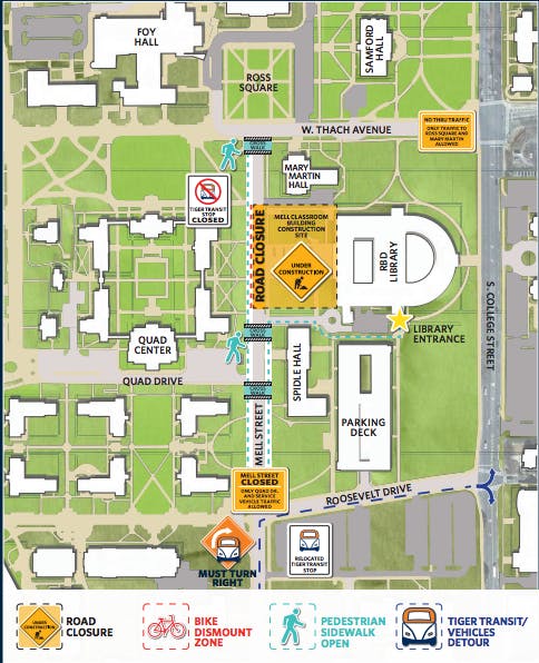 The roads will remain closed until 2017.&nbsp;