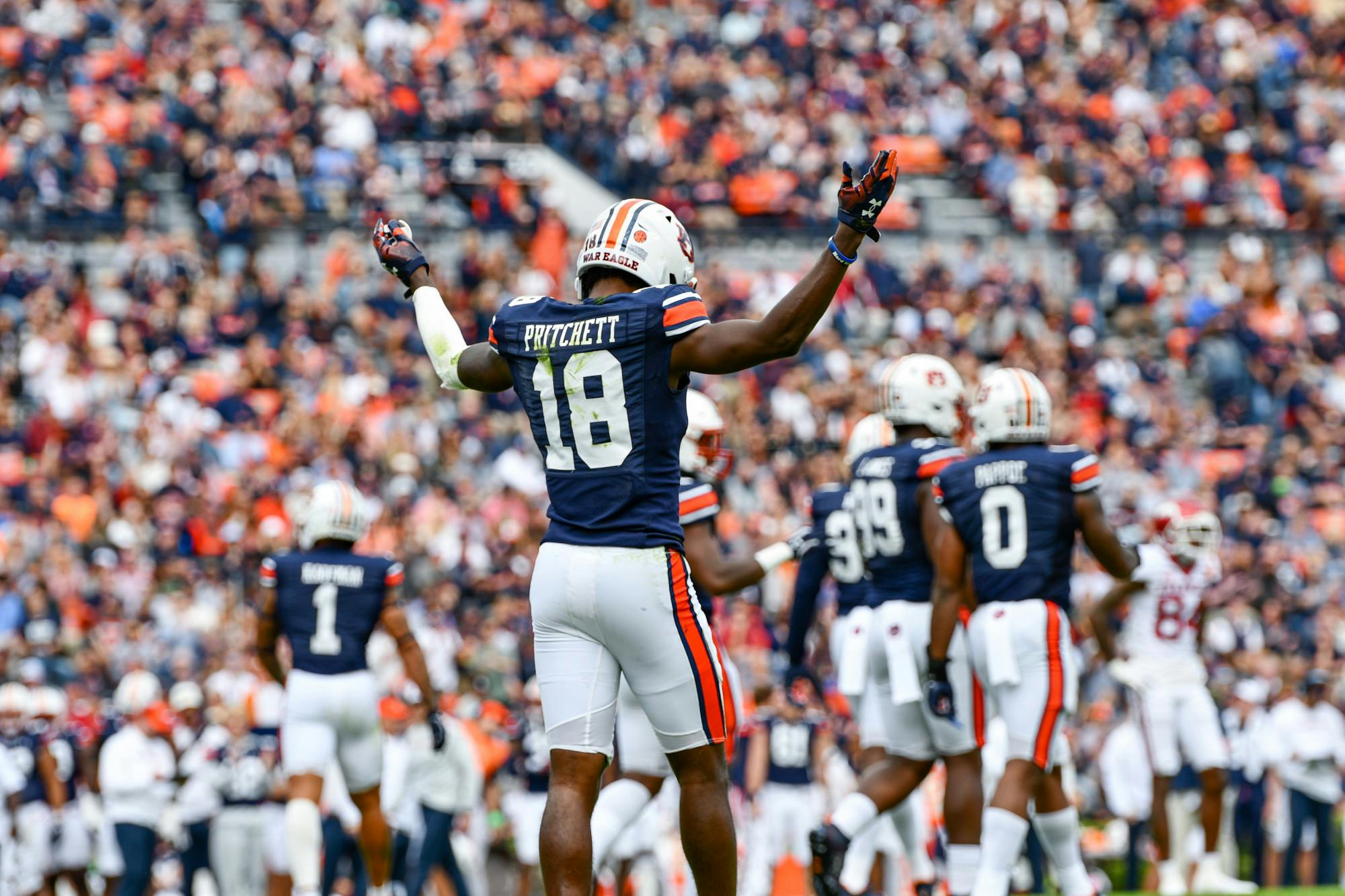Auburn vs. Arkansas Nehemiah Pritchett pass breakup