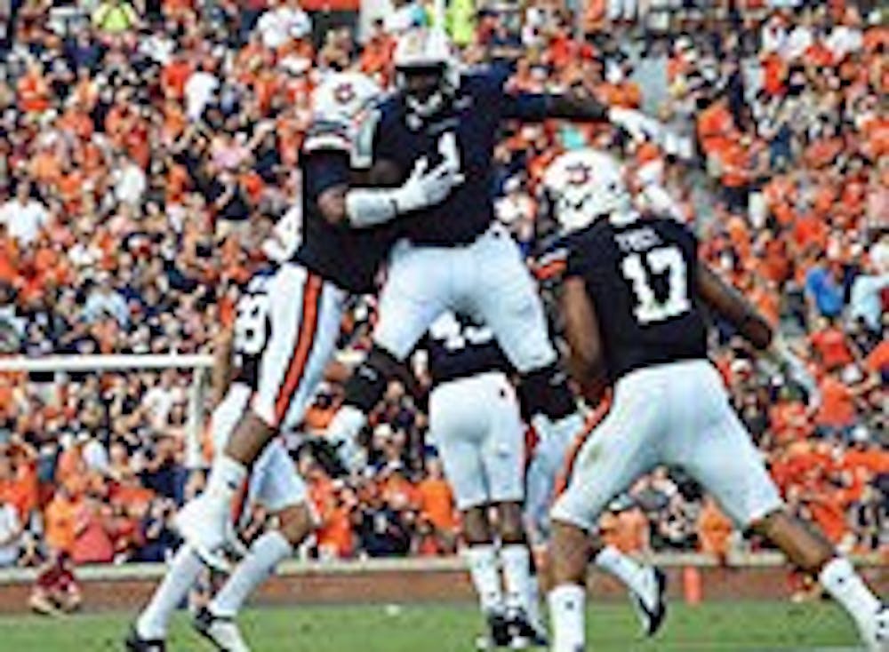 'Duke' Williams had a memorable debut with nine catches for 154 yards and a touchdown. (Emily Enfinger | Assistant Photo Editor)