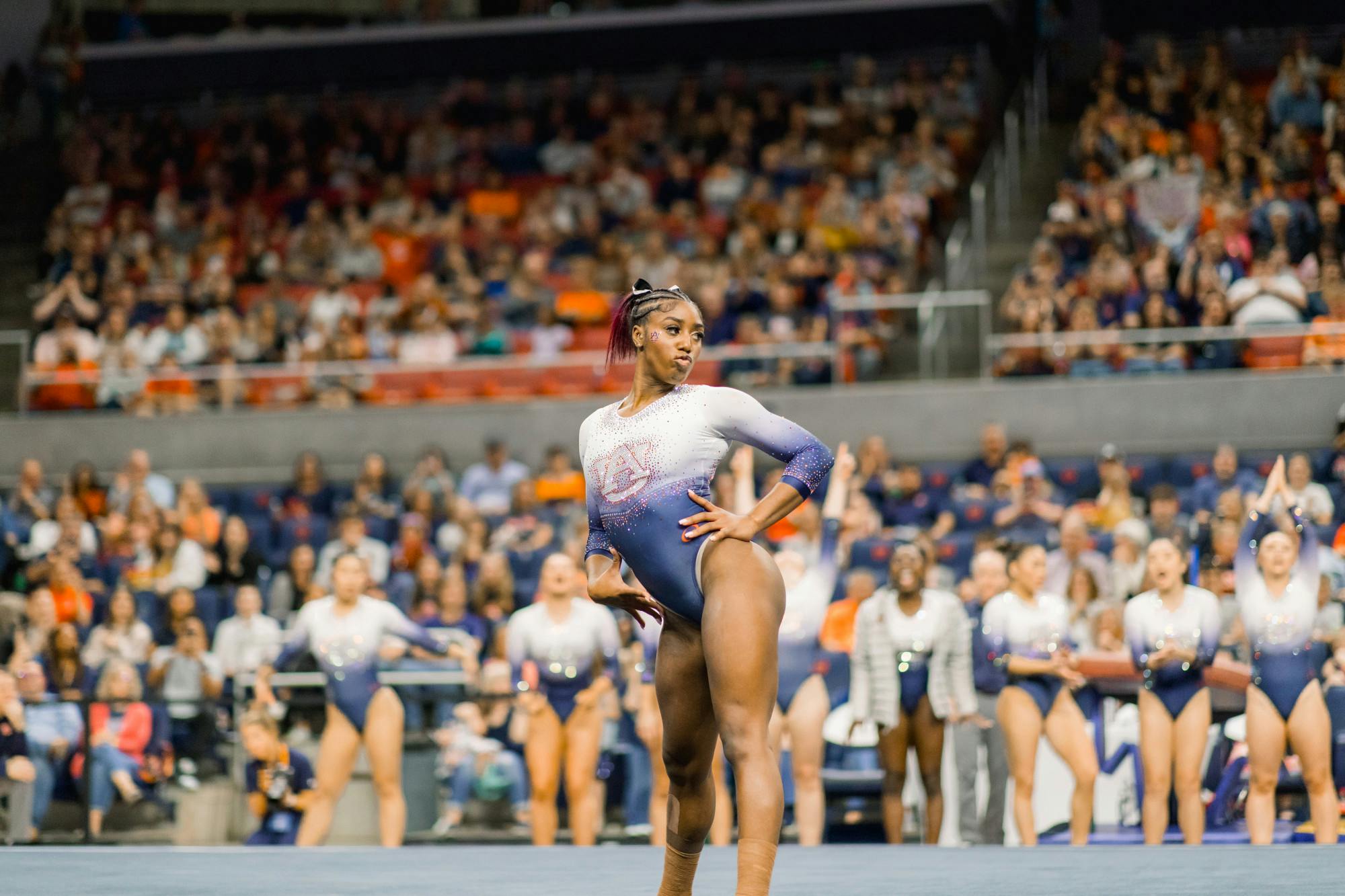 Auburn loses to Kentucky in last SEC meet of the season The