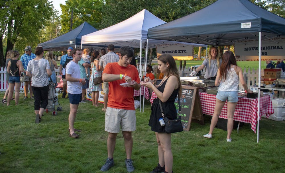 <p>Second-annual Auburn Wing Fest at Greystone Mansion on Saturday, July 27, 2019.</p>