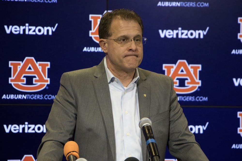 Auburn football head coach Gus Malzahn talks about the Tigers' latest recruiting class on National Signing Day, Feb. 7, 2018.
