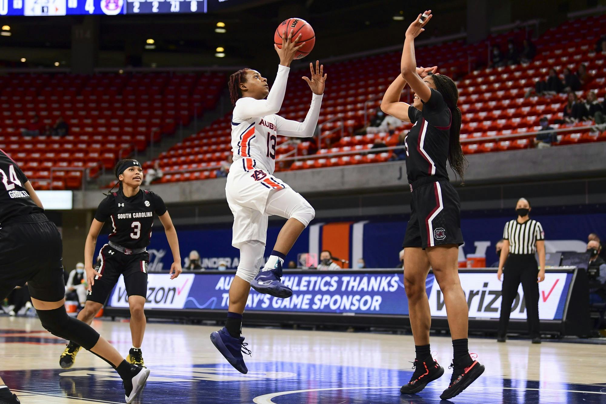 Kira Lowery and Victaria Saxton wbb auburn vs s carolina 20210204 SL1_4097 edited.JPG