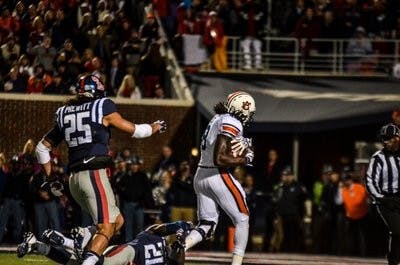 Sammie Coates catches a touchdown pass from Nick Marshall. #AUBvsMISS