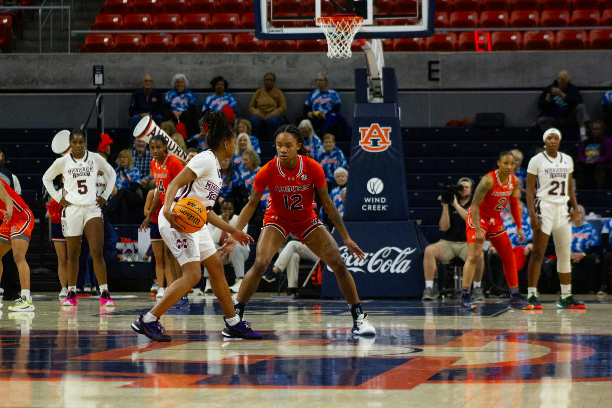 Mar'shaun Bostic (#12) Women's Basketball vs Mississippi State, Feb 29, 2024