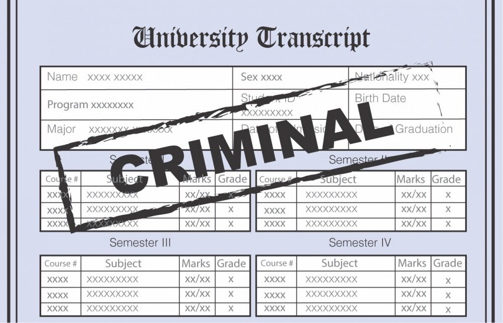 Virginia and New York require colleges to note on transcripts if students are suspended or expelled over sexual assault allegations.
