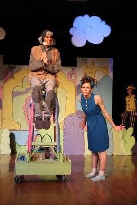 Gertrude McFuzz recites a poem for Horton the Elephant before he goes to trial. Jared Waters / ASSISTANT PHOTO EDITOR