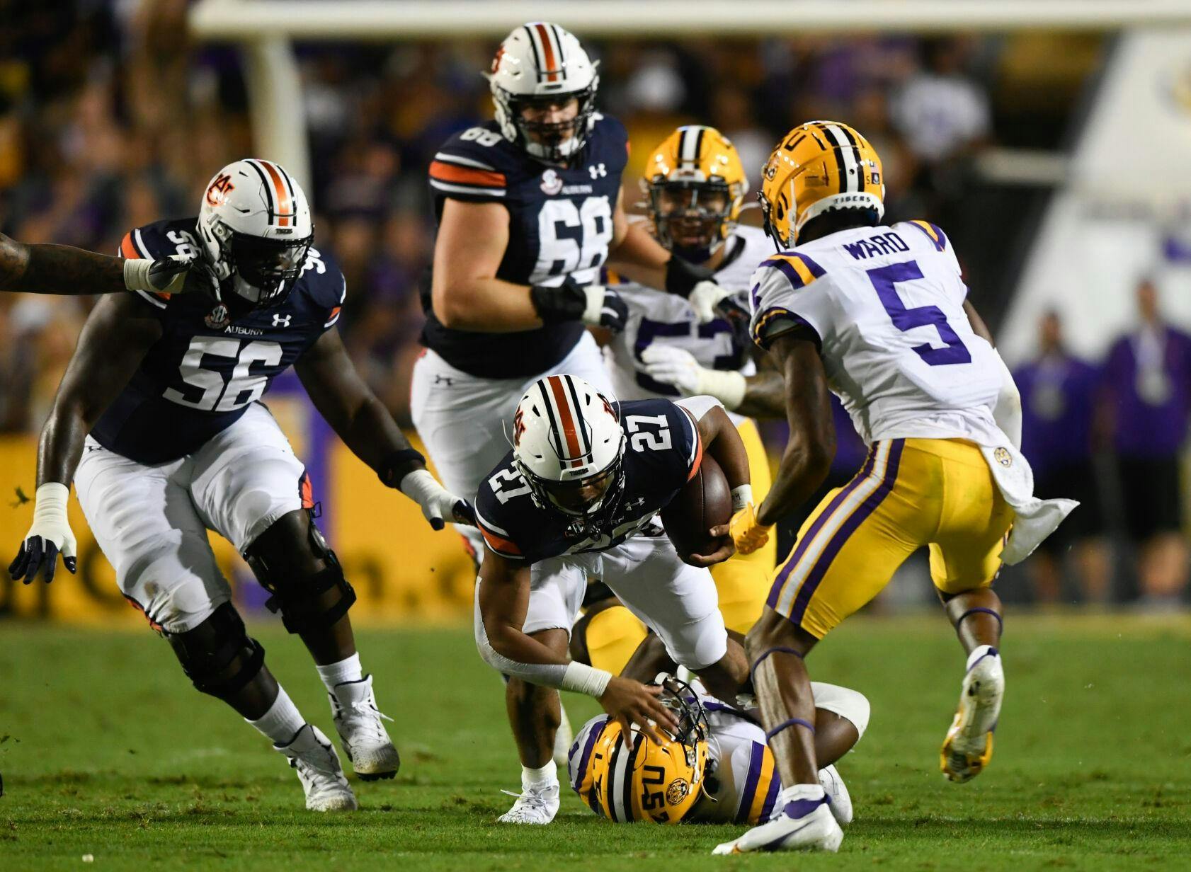 Jarquez Hunter LSU Football Game