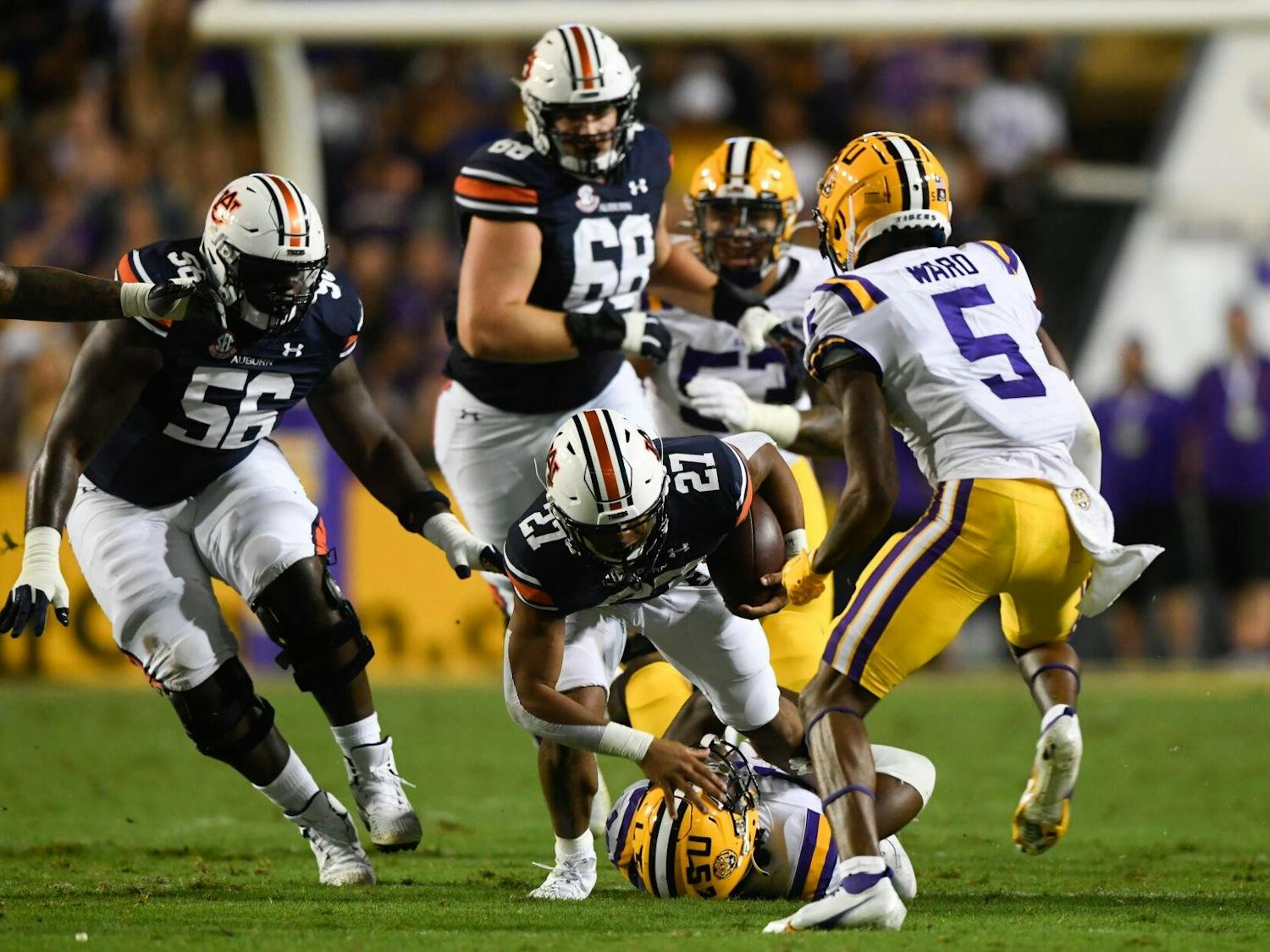 Jarquez Hunter LSU Football Game