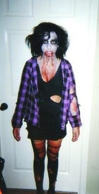 Leni Ivanosky poses in her handmade zombie costume. (CONTRIBUTED)