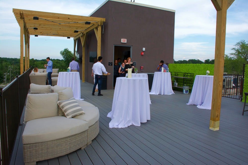 The rooftop garden at The&nbsp;Collegiate Hotel at Auburn Friday, June 15, 2018 in Auburn, Ala.&nbsp;