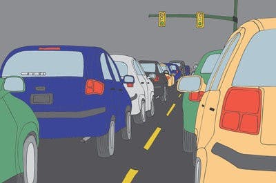 gameday traffic plan graphic