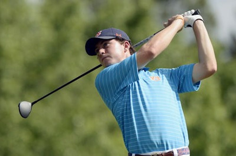 <p>Michael Johnson fired a 2-under-par 70 in the second round of the Amer Ari Invitational in Waikoloa, Hawaii, on Friday, Feb. 5, 2016. (Contributed by Auburn Athletics)</p>