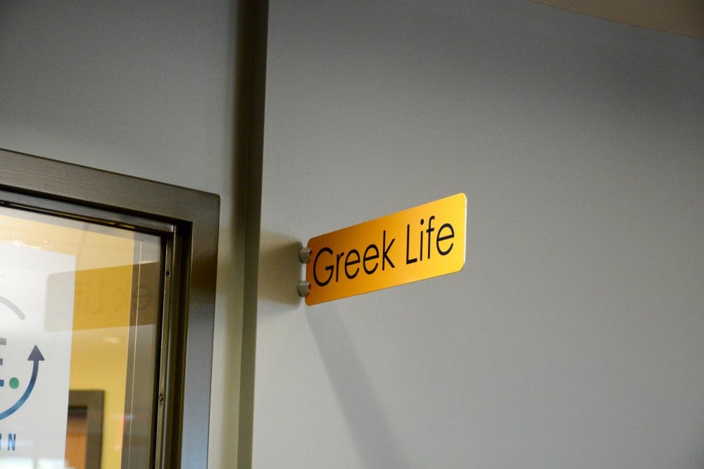 Auburn University's IFC office on Tuesday, April 17, 2018, in Auburn, Ala.