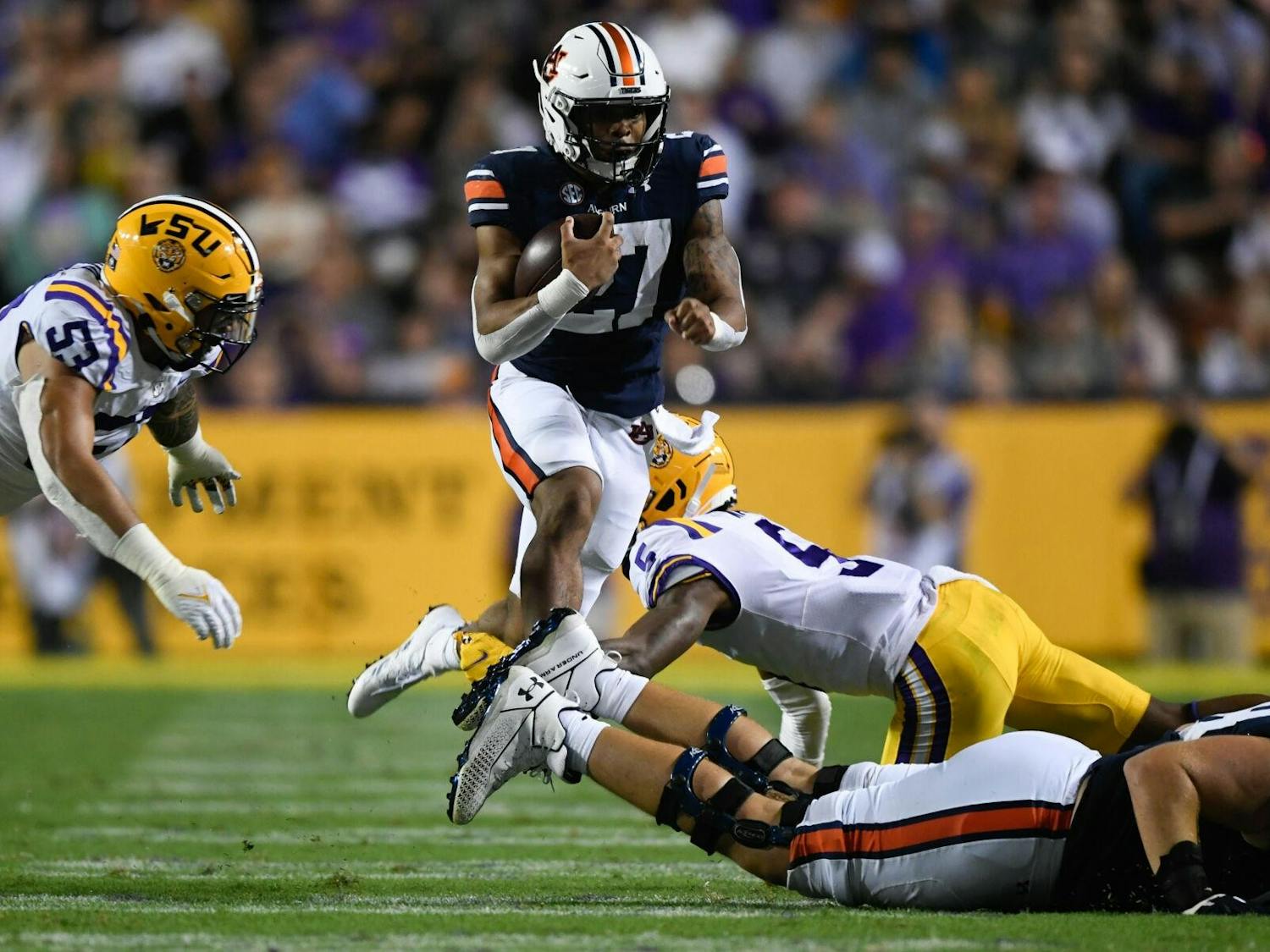 Jarquez Hunter LSU football