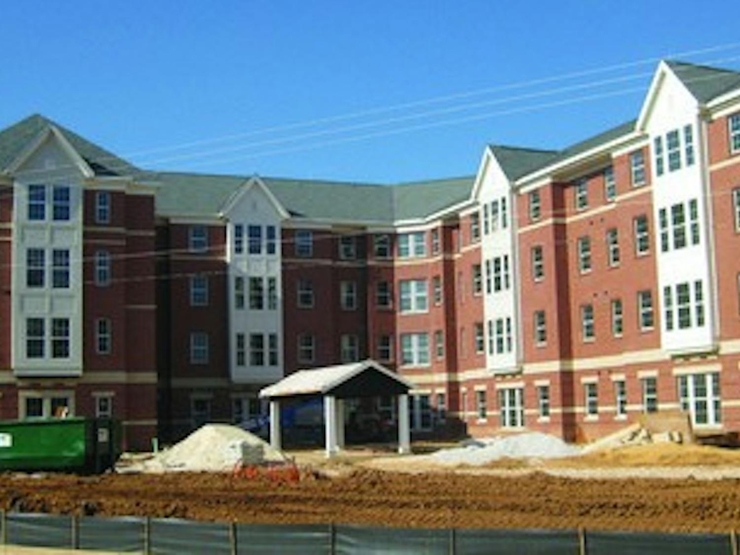 Department of Housing and Residence Life announce back-up plan in case phase three buildings of The Village don't meet deadline.