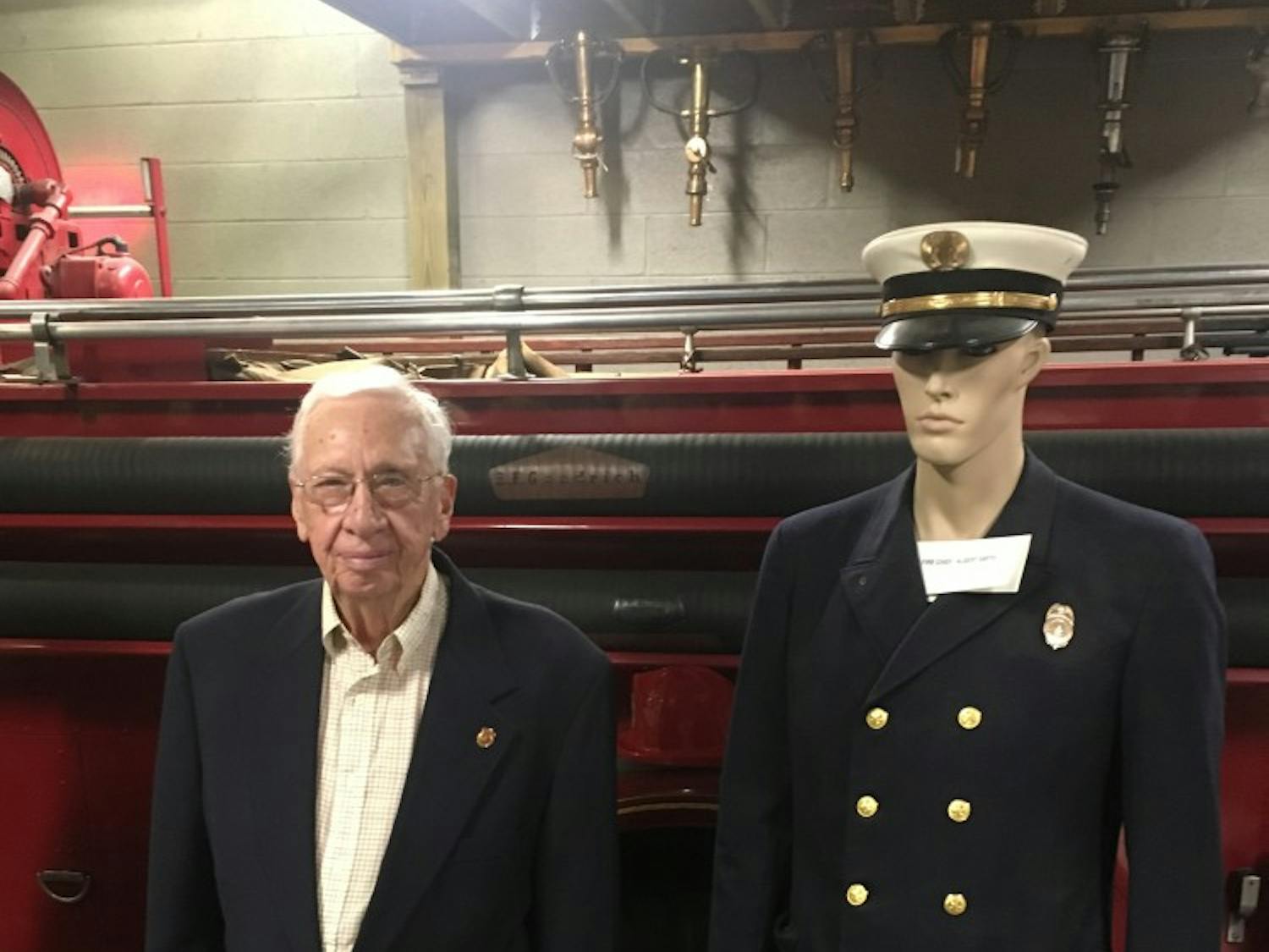 Exhibit with historic artifacts unveiled by Opelika safety departments on June&nbsp;28, 2018.