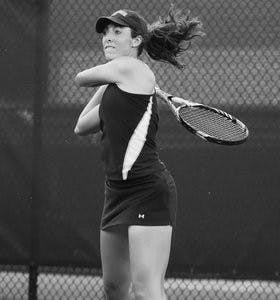 The women's tennis team sent four players to the ITA All-Americans in Los Angeles. (Courtesy of Lawrin Barnard)