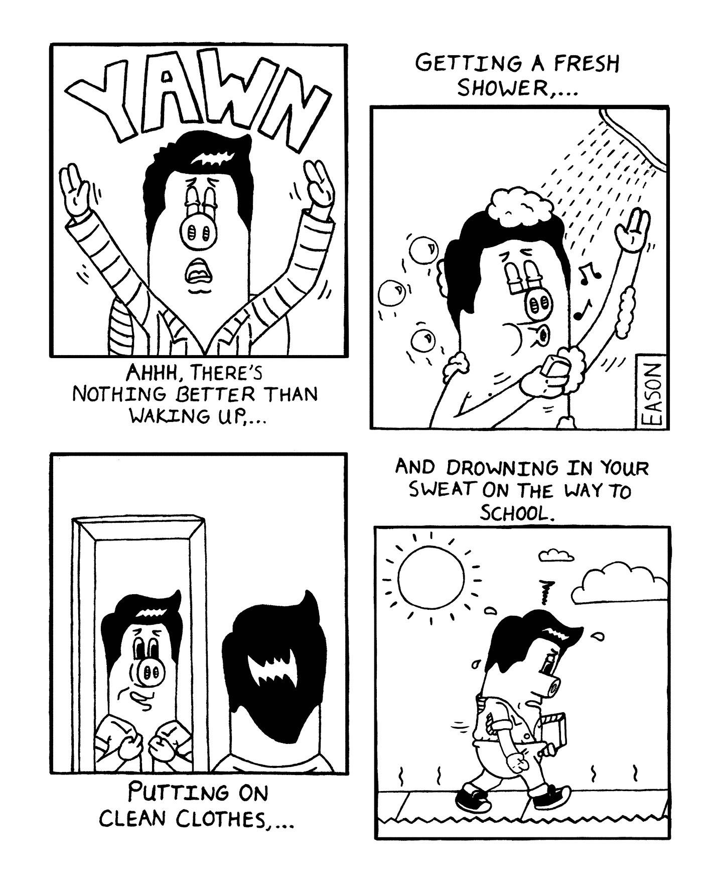 Cut the Gas is a comic strip series by Plainsman cartoonist Caleb Eason, published once a week on The Plainsman's website.&nbsp;