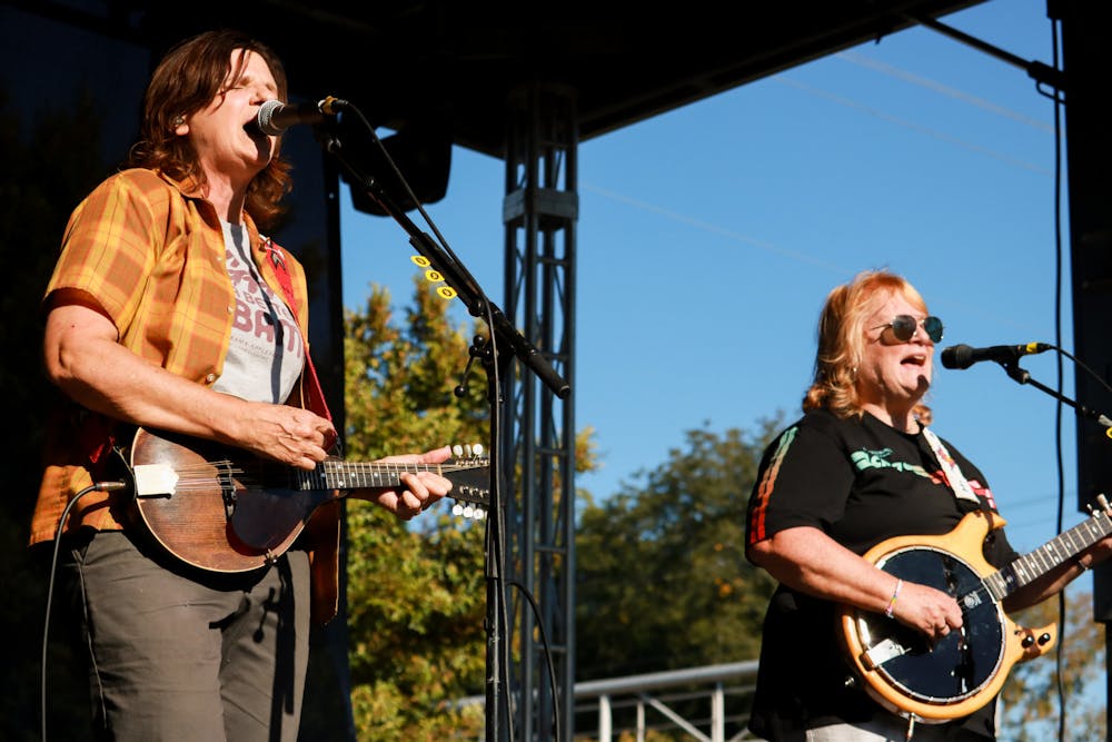 <p>Opelika Songwriters Festival's headliner, Indigo Girls, wrap up main stage performances for Saturday.</p>