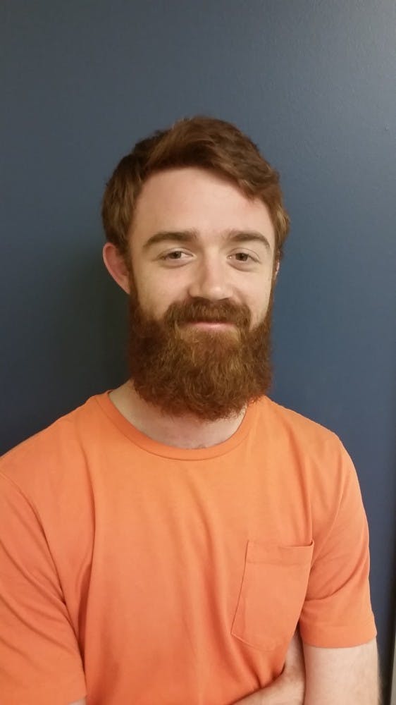 Brian Hinger is proud of his beard.&nbsp;