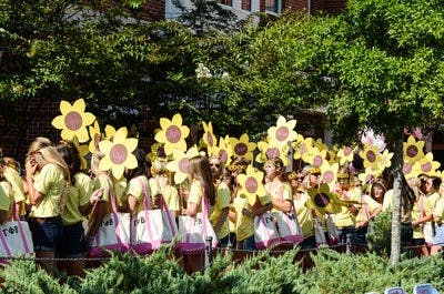 Bid Day 2014 sorority
