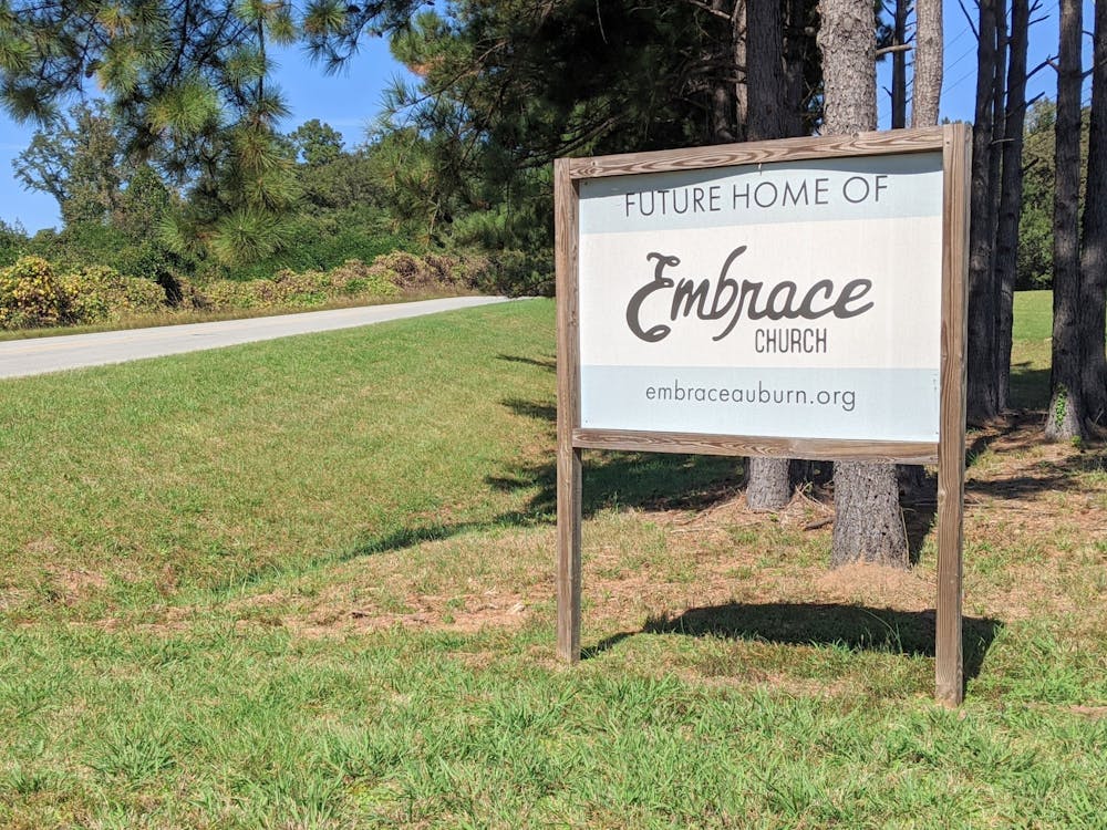 <p>Embrace’s plot off of North College Street on Oct. 19, &nbsp;2020.</p>