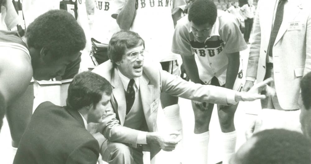 <p>Former Auburn basketball coach Sonny Smith via Auburn Athletics.</p>