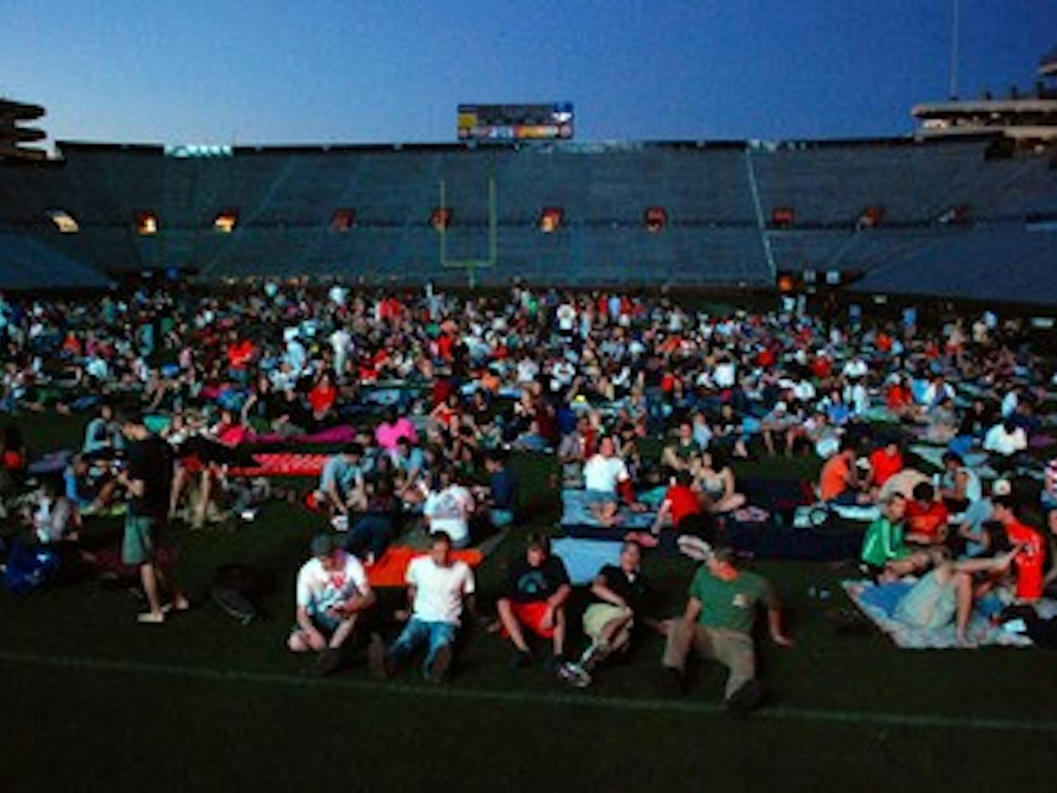 UPC screens "The Dark Knight" for students at Jordan-Hare Stadium on April 23.
Rod Guajardo/ ASSISTANT PHOTO EDITOR