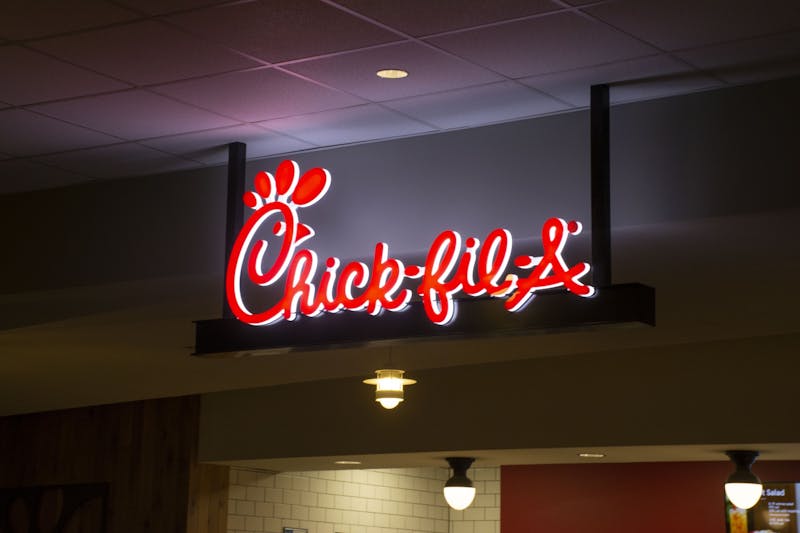 Chick-Fil-A was voted the best on-campus dining location for Plainsman's Choice 2021.