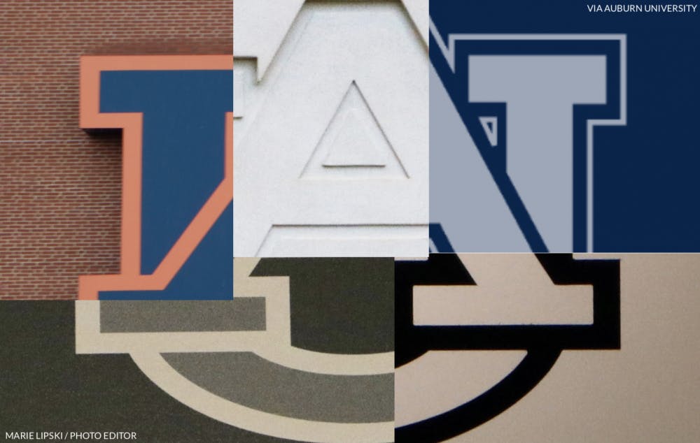 AU logo visual identity system 