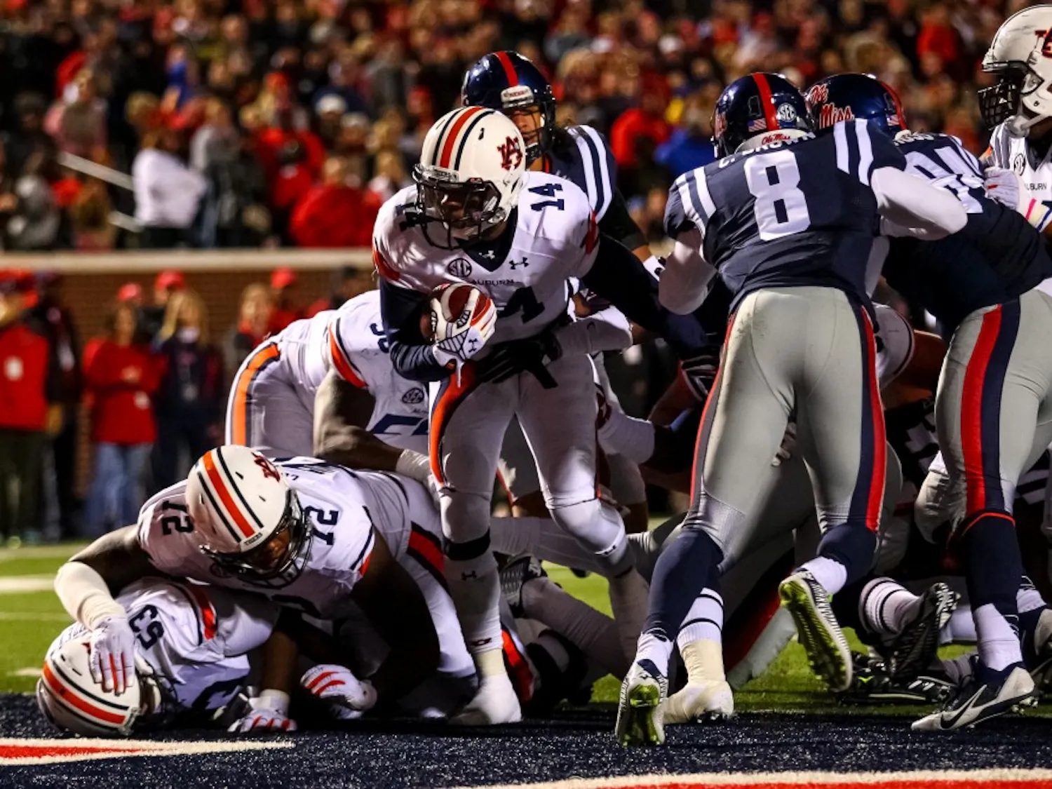 Auburn Football at Ole Miss