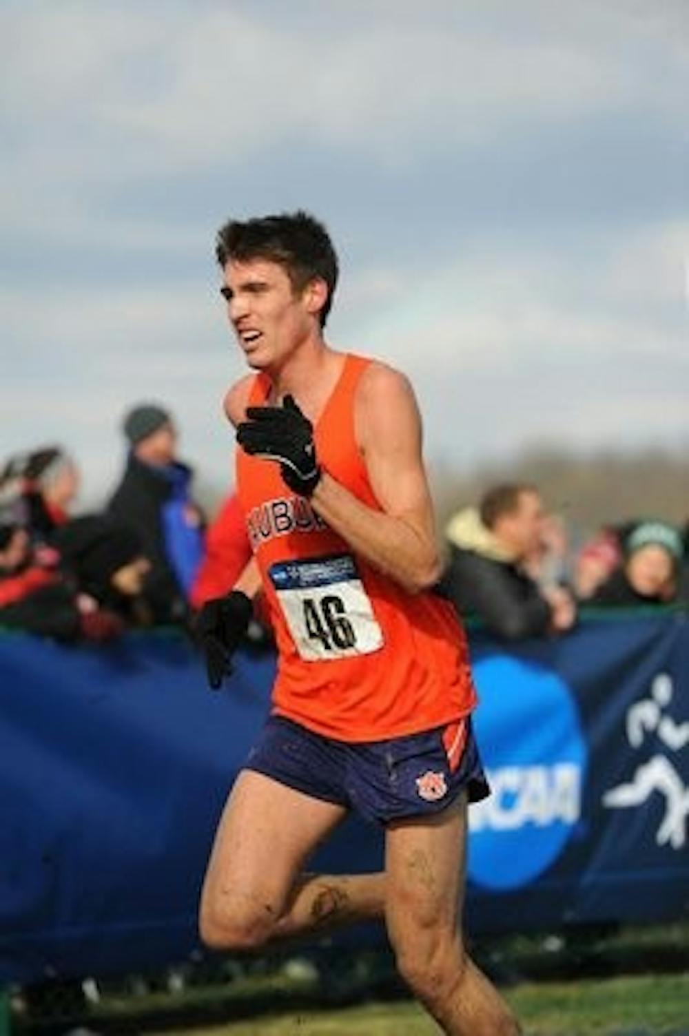 <p>Ty McCormack was 12th in the men’s 5000m in a time of 14:02.62, earning a trip to the NCAA Nationals in Eugene, Oregon.  (photo via Auburn Athletics)</p>