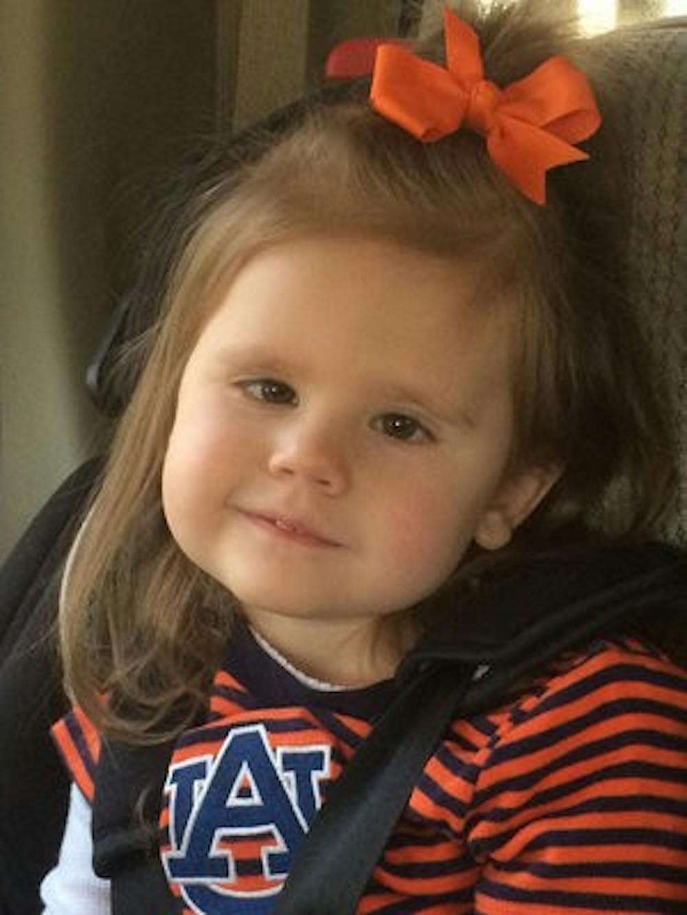 Carly Chandler, age 3 (Contributed by Dustin Chandler)