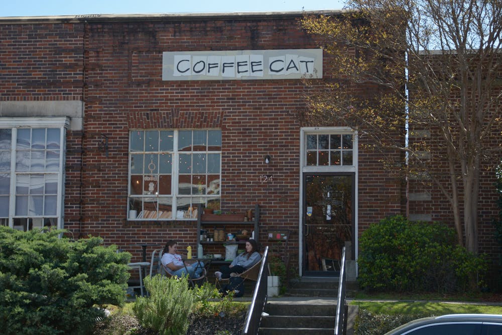 <p>Coffee Cat storefront.</p>