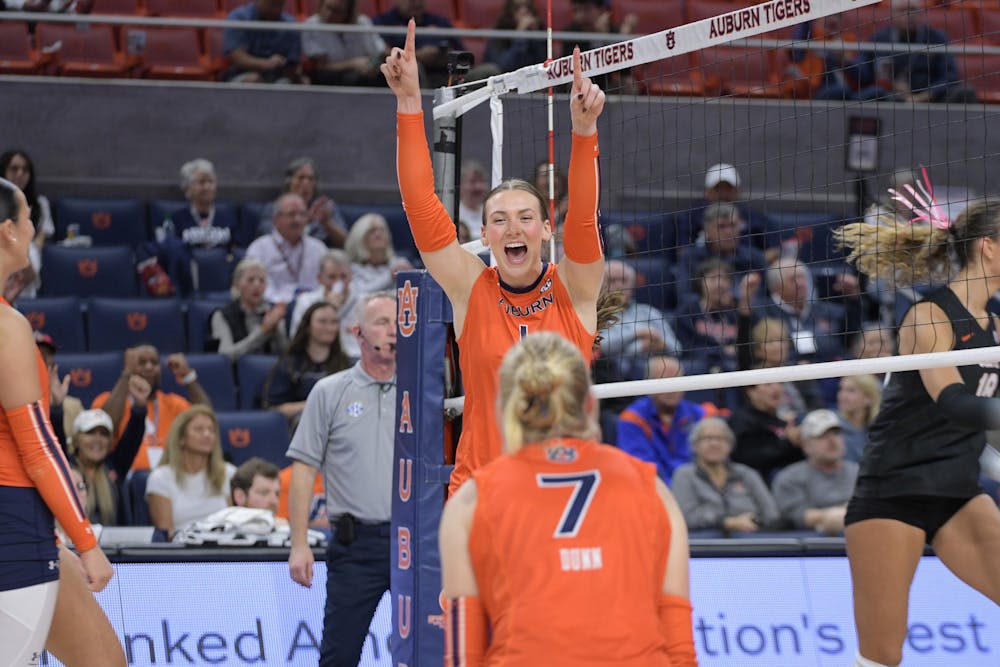 Auburn Volleyball loses 3-1 against Florida during Senior Night at Neville Arena on November 20th, 2024.