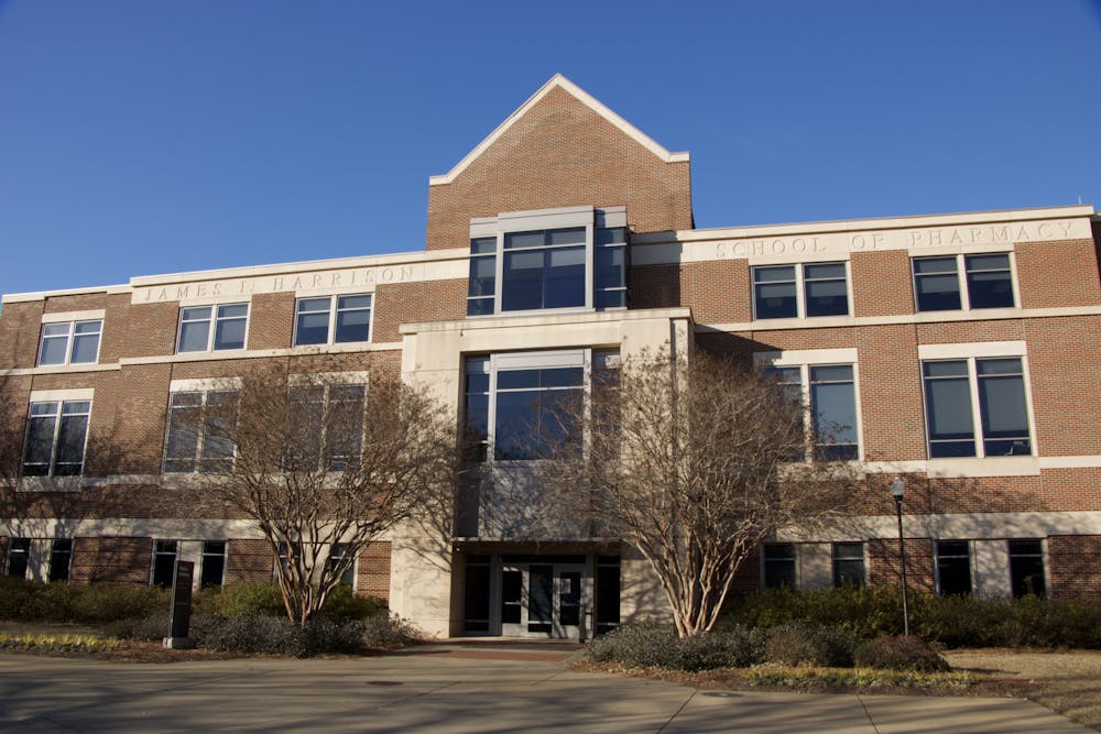 <p>The James L. Harrison School of Pharmacy in Auburn, Ala.</p>