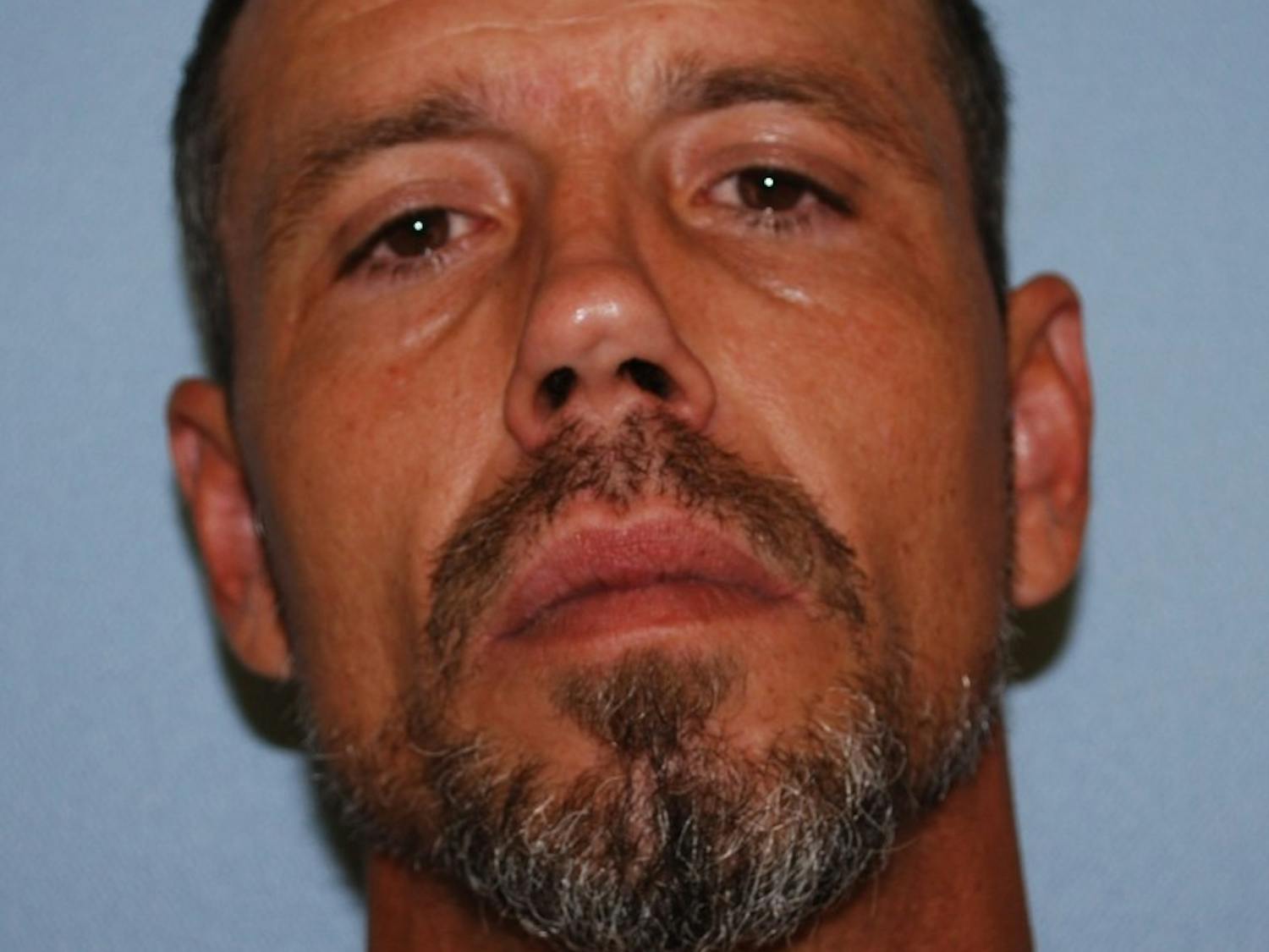 The Auburn Police Division on Wednesday arrested James F. Romine, a 38-year-old from Auburn, charging him with third-degree burglary, first-degree theft of property and resisting arrest.