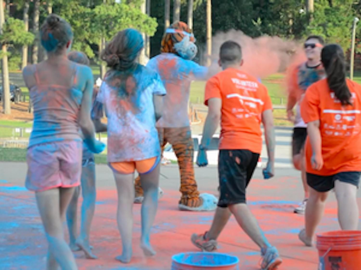 Color Me Auburn 5k 2014