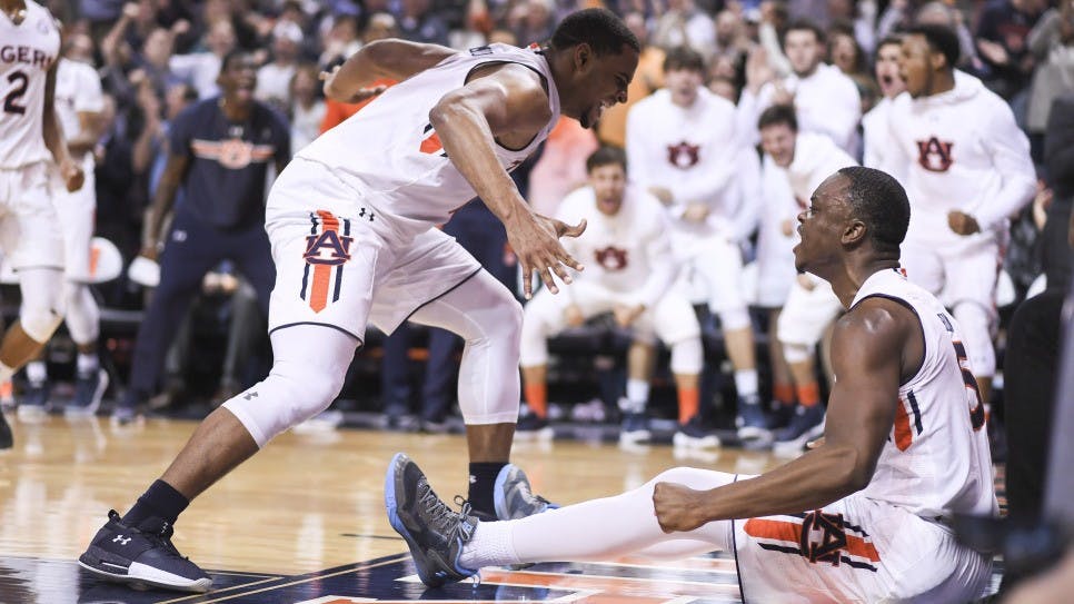 Auburn men's basketball vs Ole Miss. 