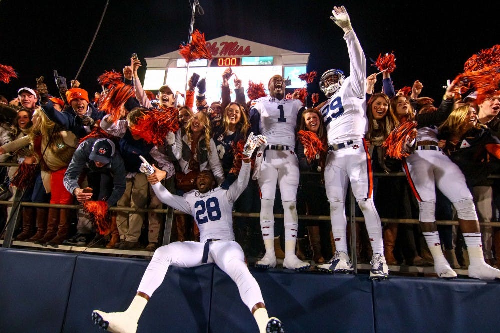 Auburn Football at Ole Miss