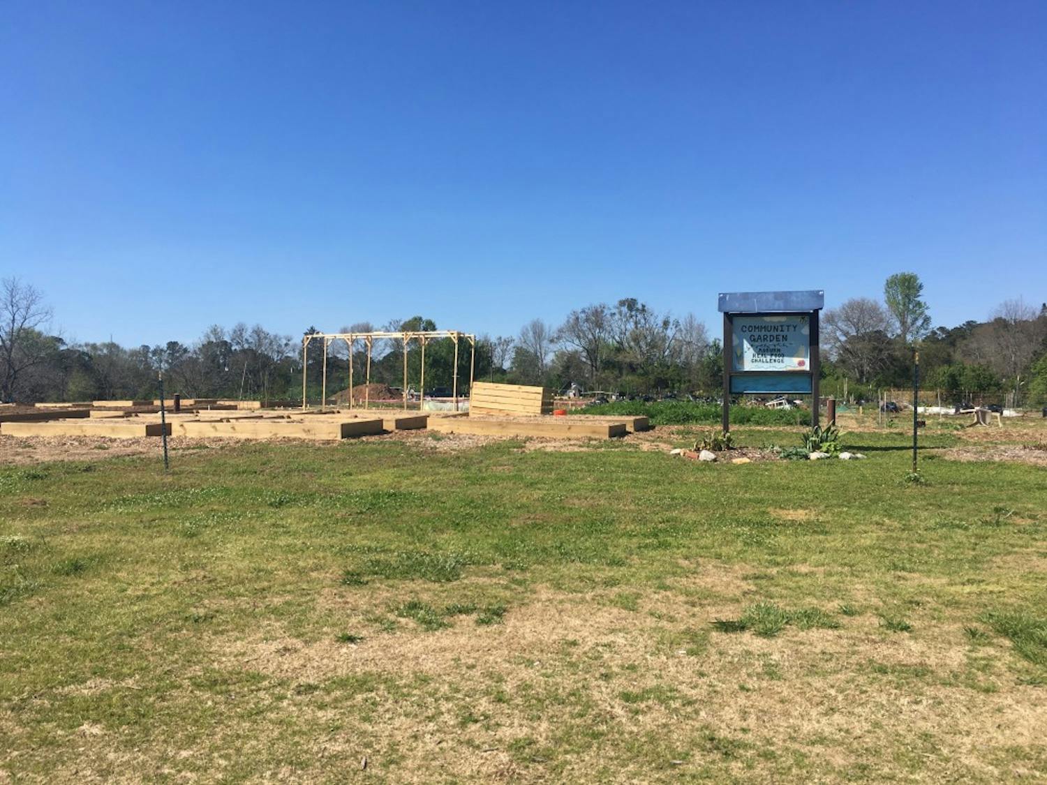 Auburn University's Community Garden in Auburn, Ala.