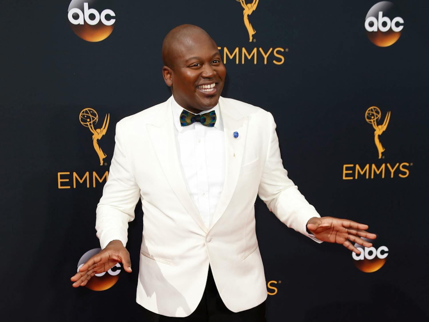 Tituss Burgess arrives at the 68th Primetime Emmy Awards at the Microsoft Theater in Los Angeles on Sunday, Sept. 18, 2016.