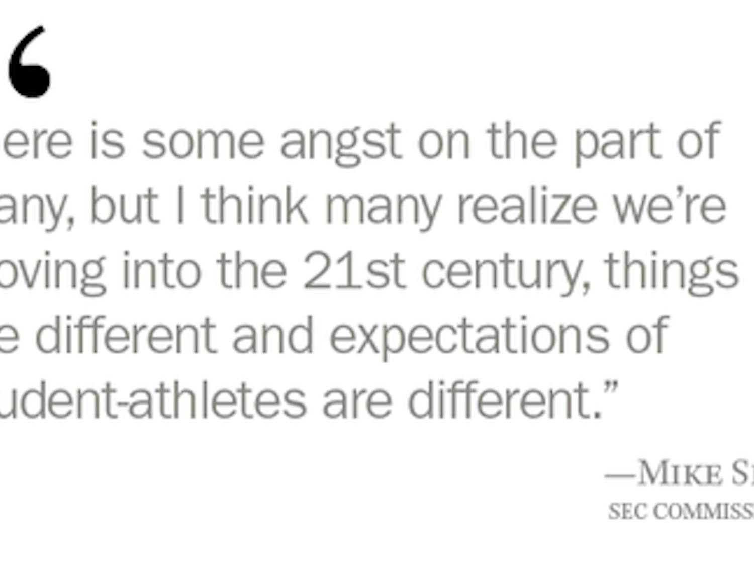 mike slive pull quote