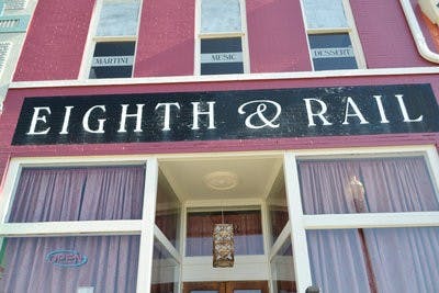 Located in downtown Opelika, Eighth & Rail serves sushi, desserts from The Cheesecake Cottage and martinis. It is also host to weekly concerts of a variety of artists from all over. (Raye May / PHOTO EDITOR)