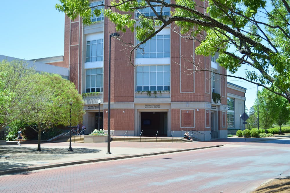 Auburn Universities Recreation and Wellness Center on Apr. 11, 2021, in Auburn, Ala. 